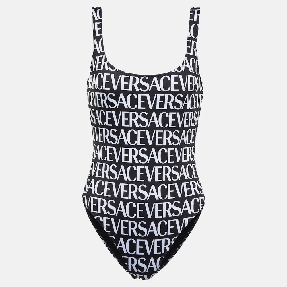Versace Logo Swimsuit, Size M. Brand new with tags